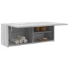 Armoire murale de bain sonoma gris 80x25x30cm bois d'ingénierie 