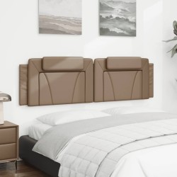 Coussin de tête de lit cappuccino 180 cm similicuir 