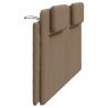 Coussin de tête de lit cappuccino 180 cm similicuir 