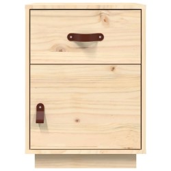 Table de chevet 40x34x55 cm Bois de pin solide 