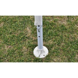 Belvédère de jardin à toit pyramidal 3x3 m 