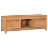 Meuble TV 100x30x35 cm bois de teck massif 