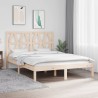 Cadre de lit Bois de pin massif 140x200 cm 