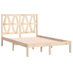 Cadre de lit Bois de pin massif 140x200 cm 