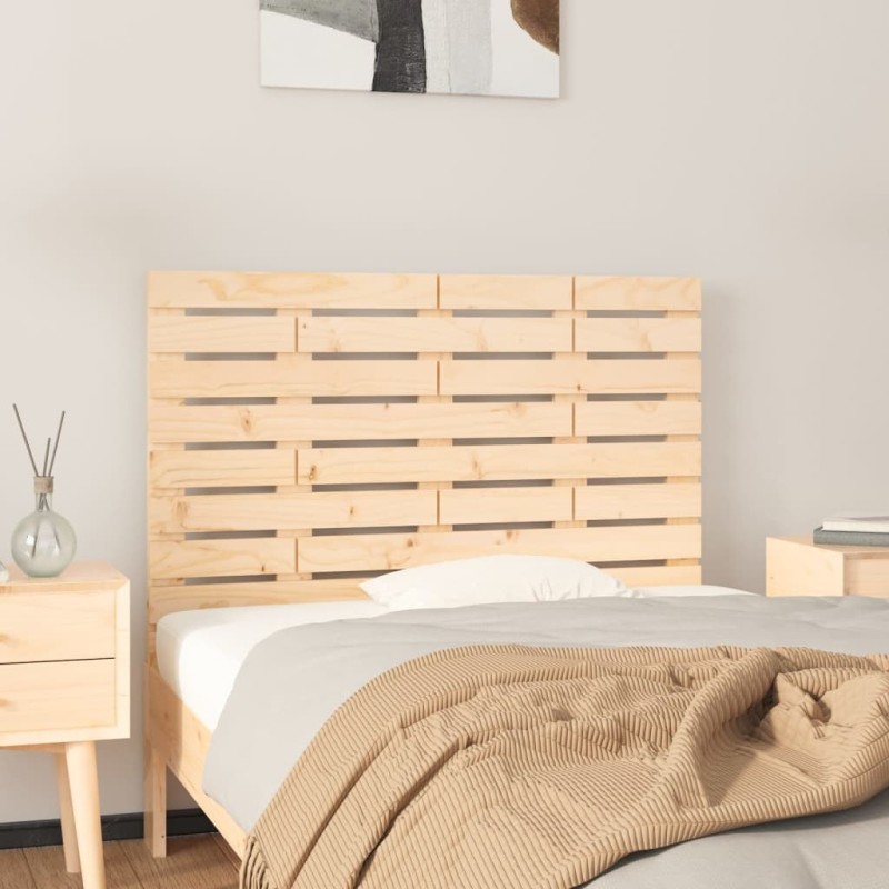 Tête de lit murale 81x3x63 cm Bois massif de pin Tête de lit murale 81x3x63 cm Bois massif de pin