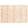 Tête de lit murale 81x3x63 cm Bois massif de pin 