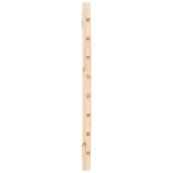 Tête de lit murale 81x3x63 cm Bois massif de pin 