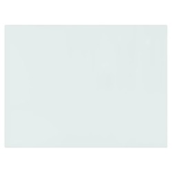 Plaque de verre pour cheminée rectangulaire 80x60 cm 