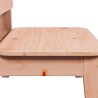 Chaise de jardin 60x52,5x72 cm bois massif de douglas 