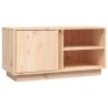 Meuble TV 80x35x40,5 cm Bois de pin massif 