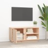 Meuble TV 80x35x40,5 cm Bois de pin massif 