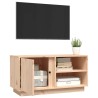 Meuble TV 80x35x40,5 cm Bois de pin massif 