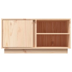 Meuble TV 80x35x40,5 cm Bois de pin massif 