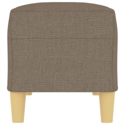 Banc Taupe 100x35x41 cm Tissu 