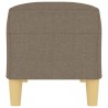 Banc Taupe 100x35x41 cm Tissu 