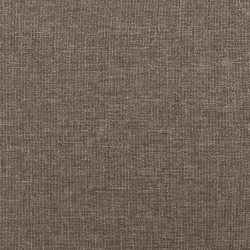Banc Taupe 100x35x41 cm Tissu 