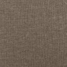 Banc Taupe 100x35x41 cm Tissu 