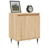 Tables de chevet 2pcs chêne sonoma 40x30x50cm bois d'ingénierie 