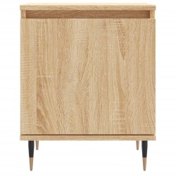 Tables de chevet 2pcs chêne sonoma 40x30x50cm bois d'ingénierie 