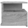 Tables de chevet flottantes 2 pcs Sonoma gris 40x31x27 cm 