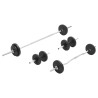 Ensemble d'haltères et de barres 30 kg 
