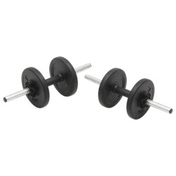 Ensemble d'haltères et de barres 30 kg 