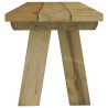 Banc de jardin 110 cm bois de pin massif imprégné 