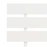 Cadre de lit sans matelas blanc bois de pin massif 100x200 cm 