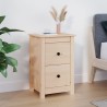 Table de chevet 40x35x61,5 cm Bois de pin massif 