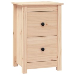 Table de chevet 40x35x61,5 cm Bois de pin massif 