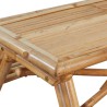 Table de pique-nique 115x115x81 cm Bambou 