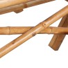 Table de pique-nique 115x115x81 cm Bambou 