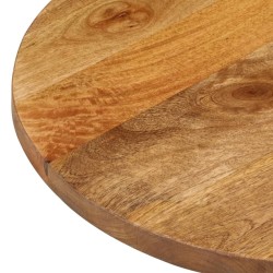 Dessus de table 140x60x2,5 cm ovale bois massif de manguier 