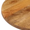 Dessus de table 140x60x2,5 cm ovale bois massif de manguier 