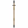 Portail de jardin 85x150 cm acier corten 