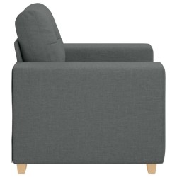 Fauteuil Gris foncé 60 cm Tissu 