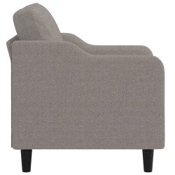 Fauteuil Taupe 60 cm Tissu 