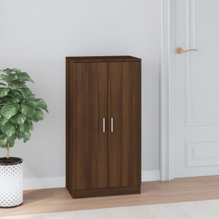 Armoire à chaussures Chêne marron 55x35x108cm Bois d'ingénierie 