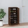 Armoire à chaussures Chêne marron 55x35x108cm Bois d'ingénierie 