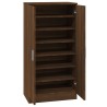 Armoire à chaussures Chêne marron 55x35x108cm Bois d'ingénierie 