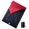 Sac de couchage double et oreillers adultes camping 3-4 saisons 