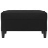 Repose-pied Noir 70x55x41 cm Similicuir 