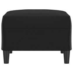 Repose-pied Noir 70x55x41 cm Similicuir 