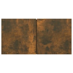 Ensemble de meubles TV 4 pcs Chêne fumé Bois d'ingénierie 