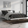 Cadre de lit sans matelas sonoma gris 135x190 cm 