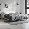 Cadre de lit sans matelas sonoma gris 135x190 cm 