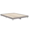 Cadre de lit sans matelas sonoma gris 135x190 cm 
