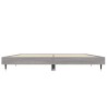 Cadre de lit sans matelas sonoma gris 135x190 cm 