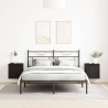 Tables de chevet murales 2 pcs noir 38x34x40 cm 