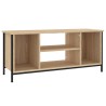 Meuble TV chêne sonoma 102x35x45 cm bois d'ingénierie 